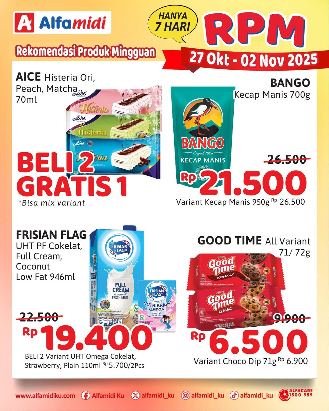 Promo Alfamidi RPM Periode 27 Oktober - 2 November 2025