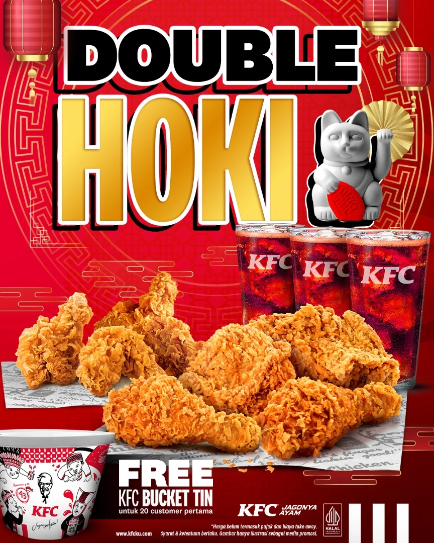 Promo KFC Kombo Double Hoki Rp 80.000 - Image 1