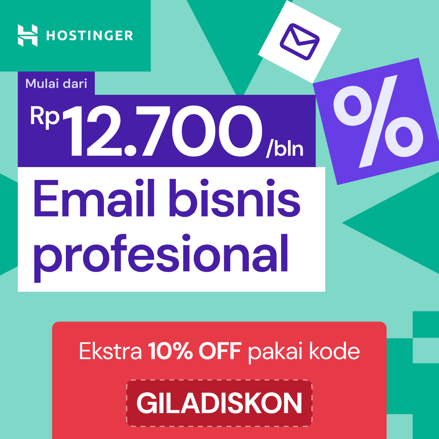 📧 Email Bisnis (Rp12.700/bln)