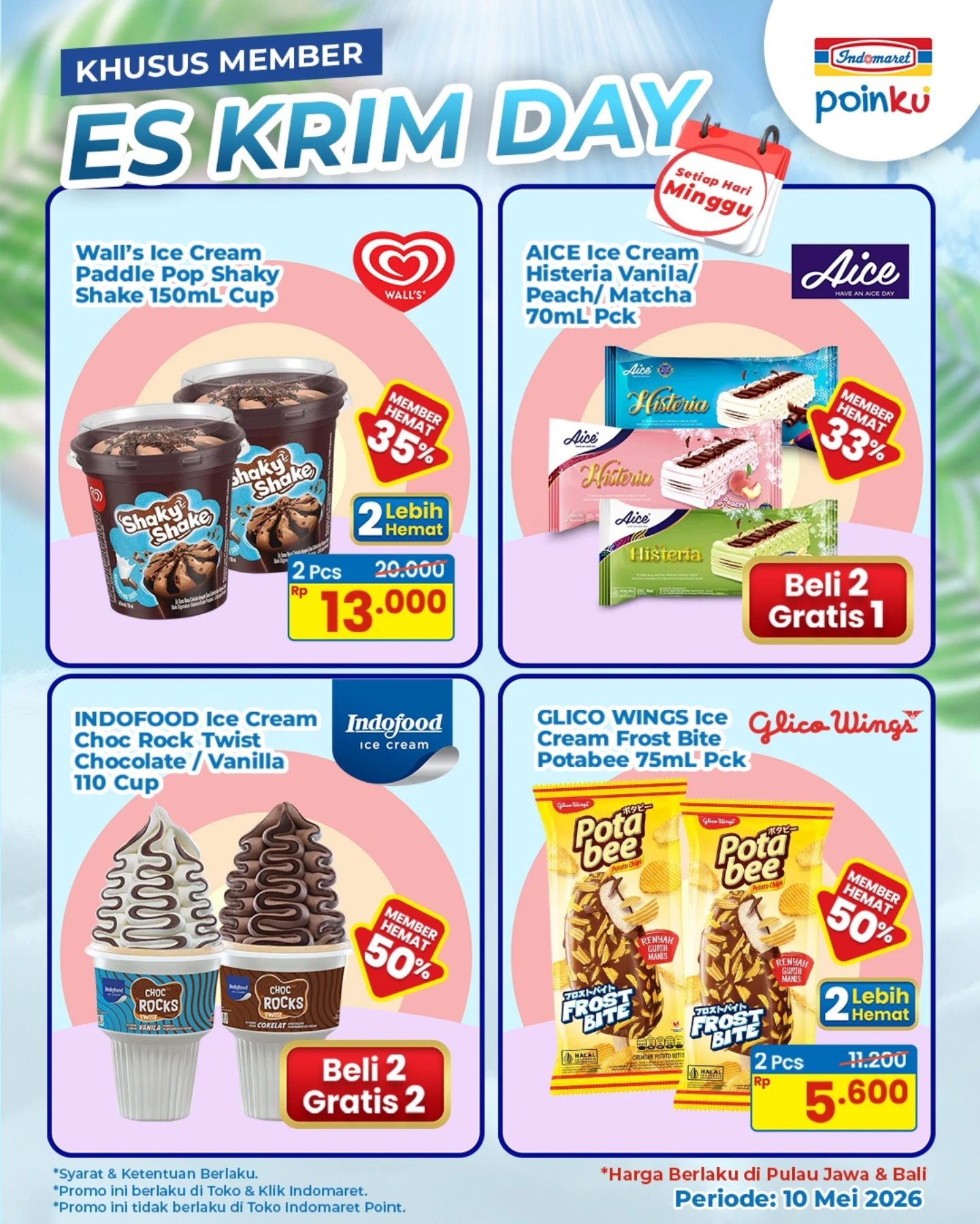 Khusus Member Poinku - Es Krim Day - Image 1