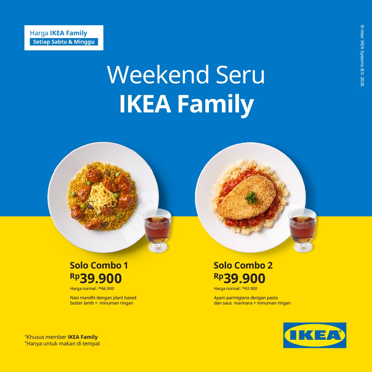 IKEA: B1G1 Rabu & Makan Weekend Mulai 39rb - Image 2
