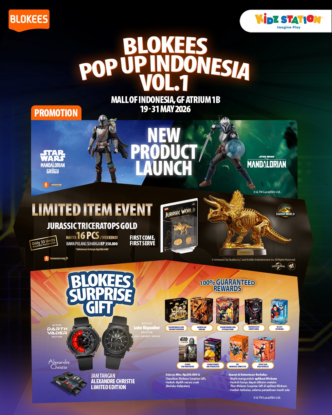 Pop-Up Blokees: Koleksi Star Wars & Promo Hadiah Menarik! - Image 2