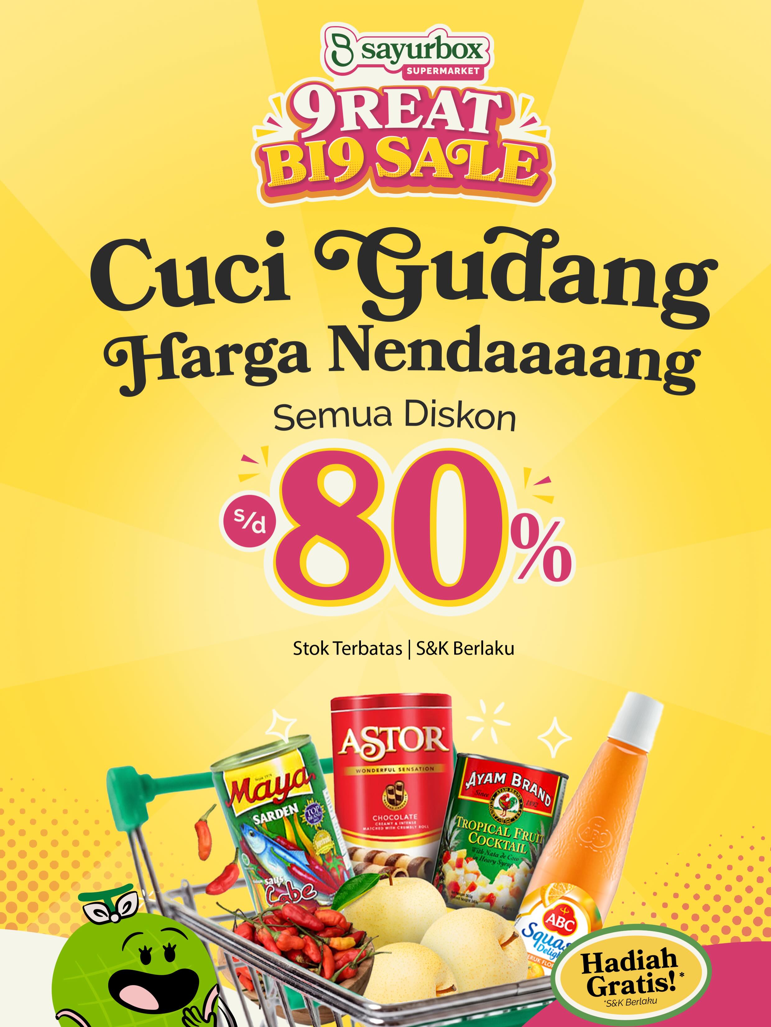 Super Barbar! Mangga Rp39.900 & Bi9 Sale Diskon 80% - Image 2