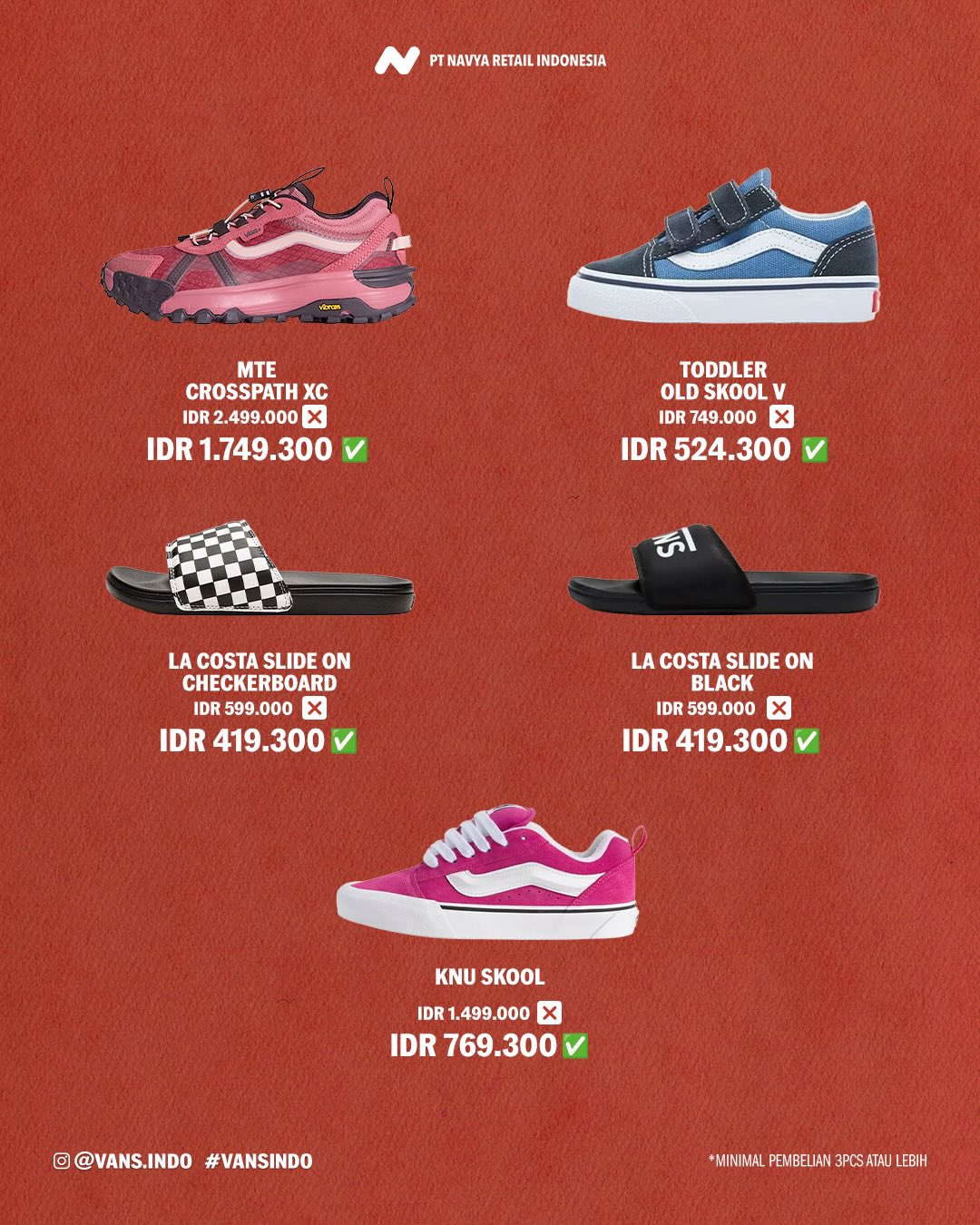 Bundling Promo Vans: Diskon 20-30% untuk 2-3 Item - Image 4