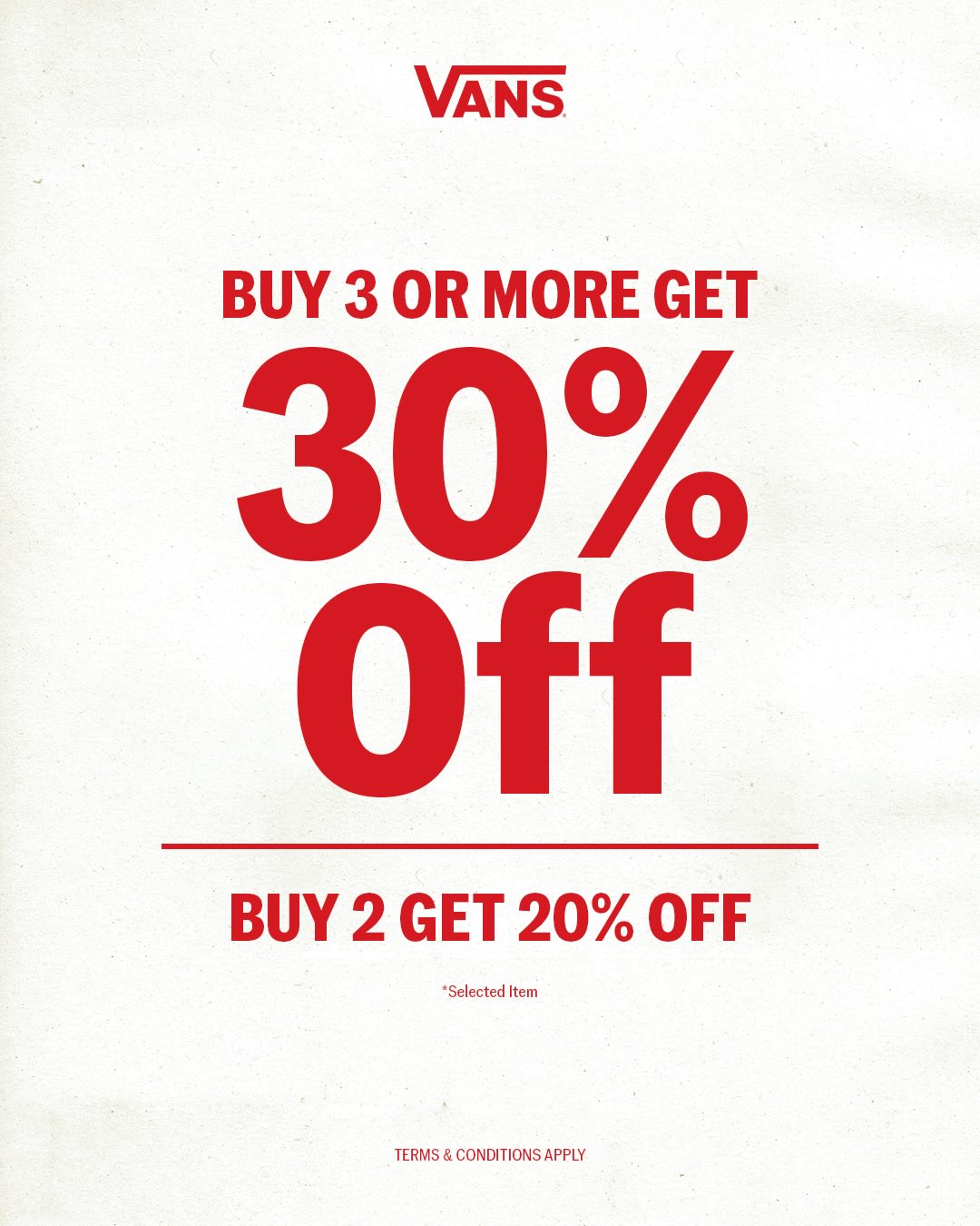 Bundling Promo Vans: Diskon 20-30% untuk 2-3 Item - Image 2