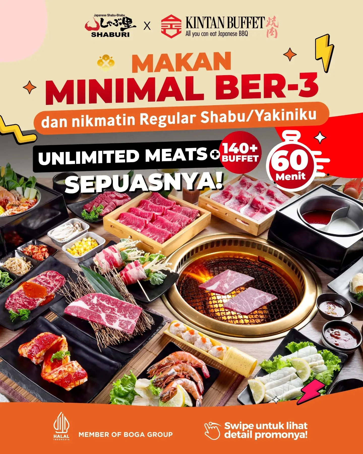 AYCE Shabu/Yakiniku 150rb untuk 3 Orang - Image 3
