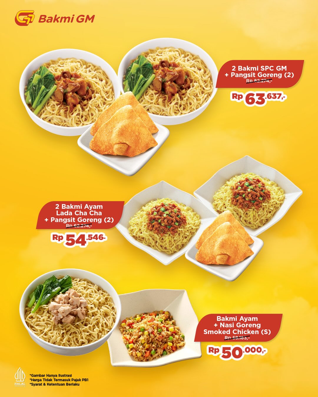BGM DAY: Menu favorit dari 50RB + ongkir 5RB + gratis Hydroplus - Image 2