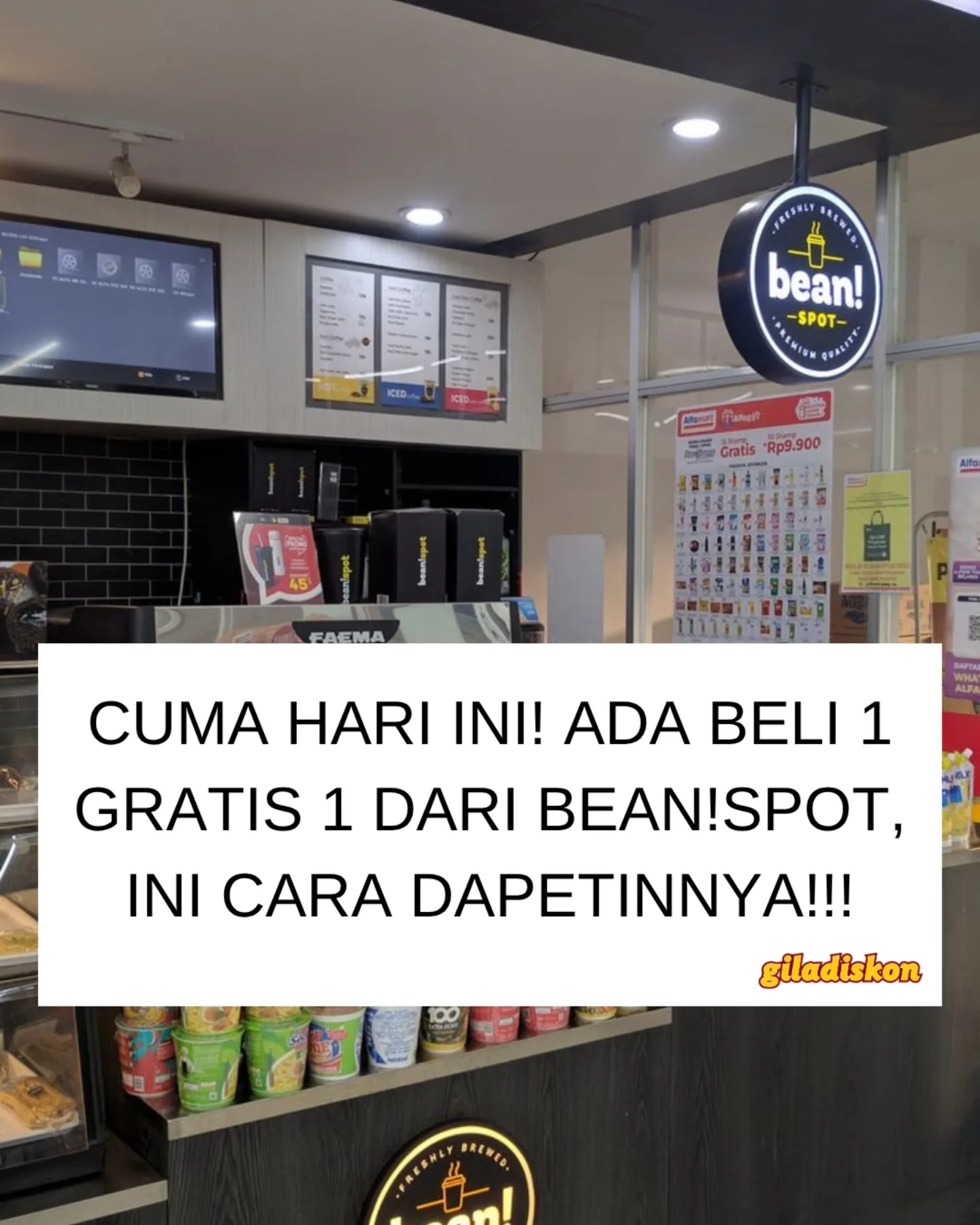 Beli 1 Gratis 1 Palm Sugar Latte & Americano di Bean Spot