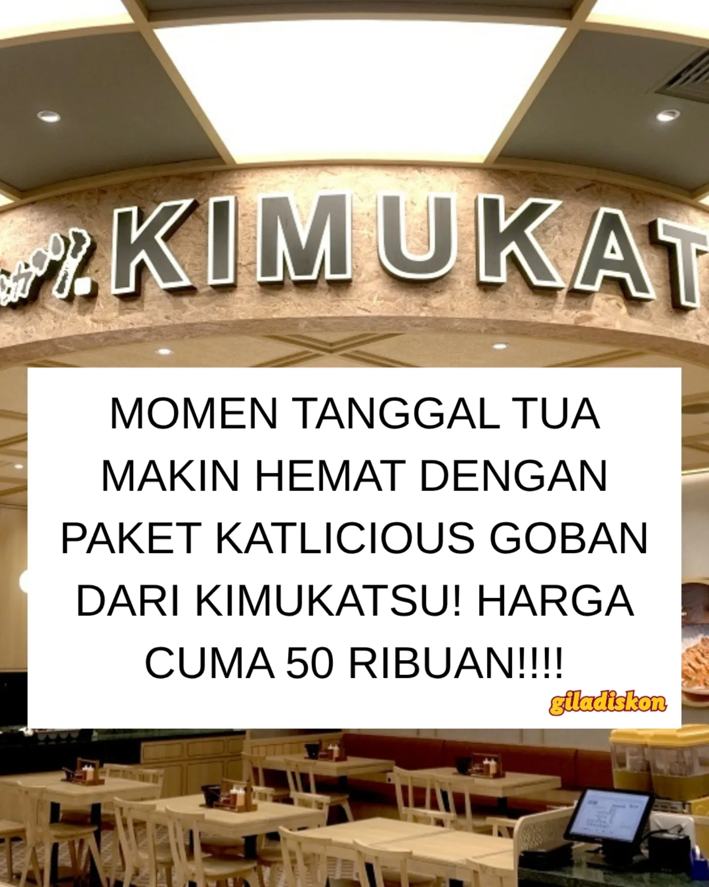 Katsu Favorit Hanya 50RB-AN! 18-22 Mei