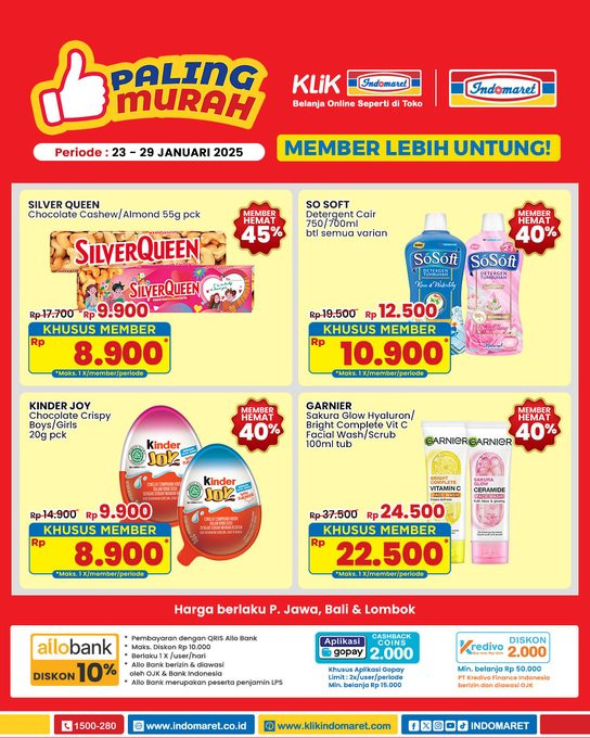 Promo Indomaret Paling Murah Periode 23 - 29 Januari 2025 - Image 1