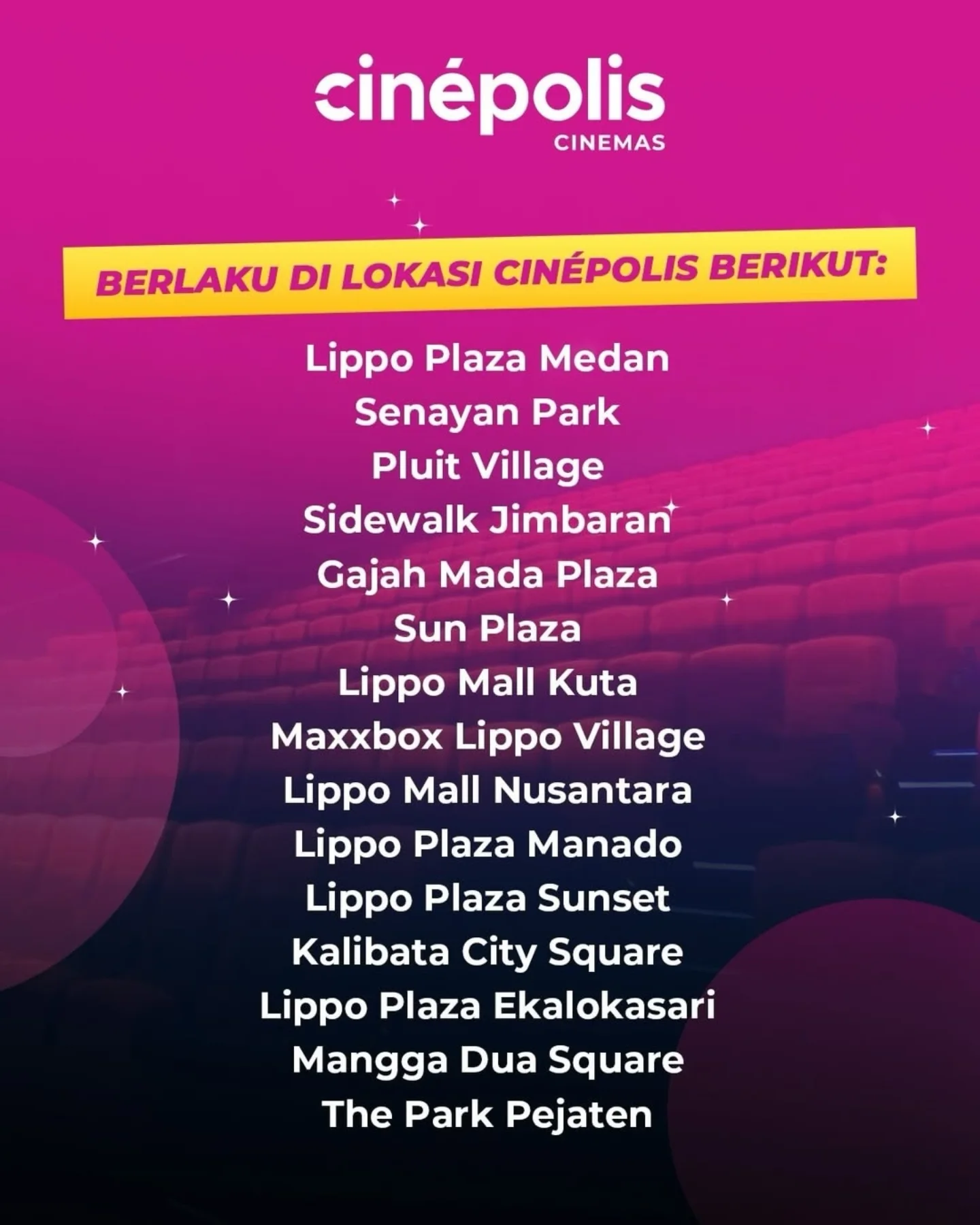 Beli 1 Gratis 1 Tiket Film Lokal di Cinépolis - Image 3