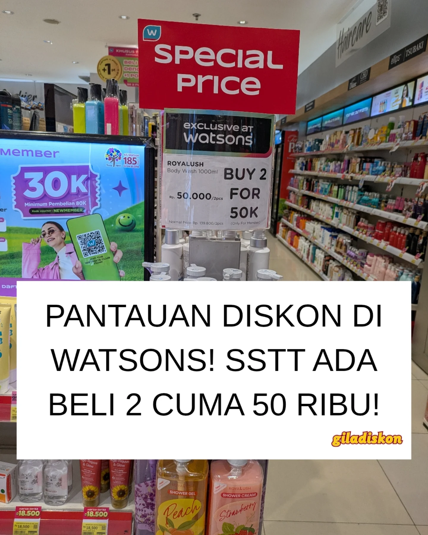 Promo Terbatas di Semua Store Watsons