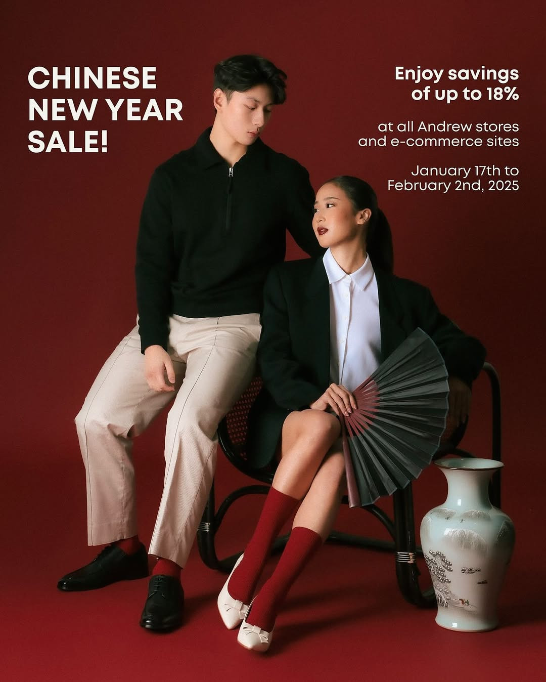 Promo Andrew Shoes Chinese New Year Diskon s/d 18% - Image 2