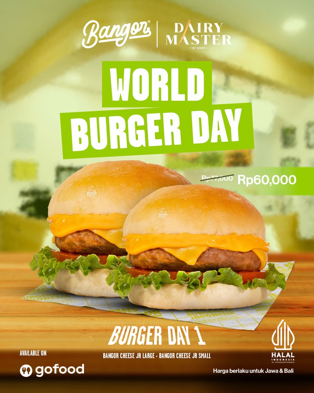 Promo Akhir Bulan Burger Bangor: Spesial Idul Adha & Hari Burger - Image 2