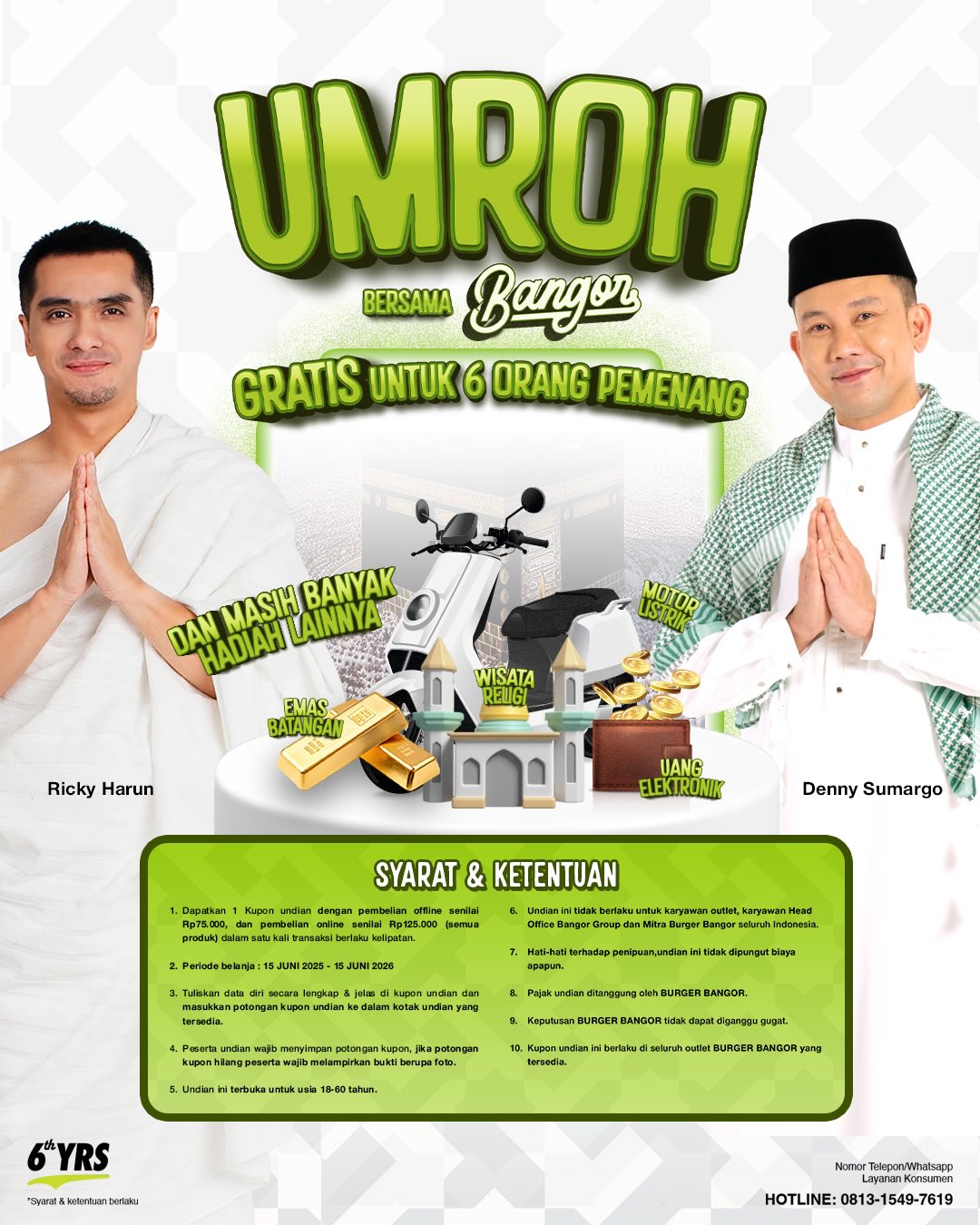 Promo Akhir Bulan Burger Bangor: Spesial Idul Adha & Hari Burger - Image 9