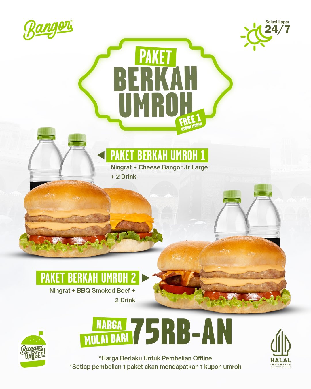 Promo Akhir Bulan Burger Bangor: Spesial Idul Adha & Hari Burger - Image 8