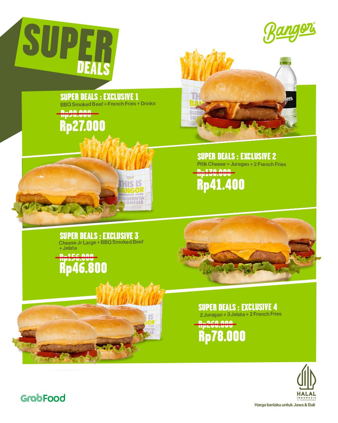 Promo Akhir Bulan Burger Bangor: Spesial Idul Adha & Hari Burger - Image 7