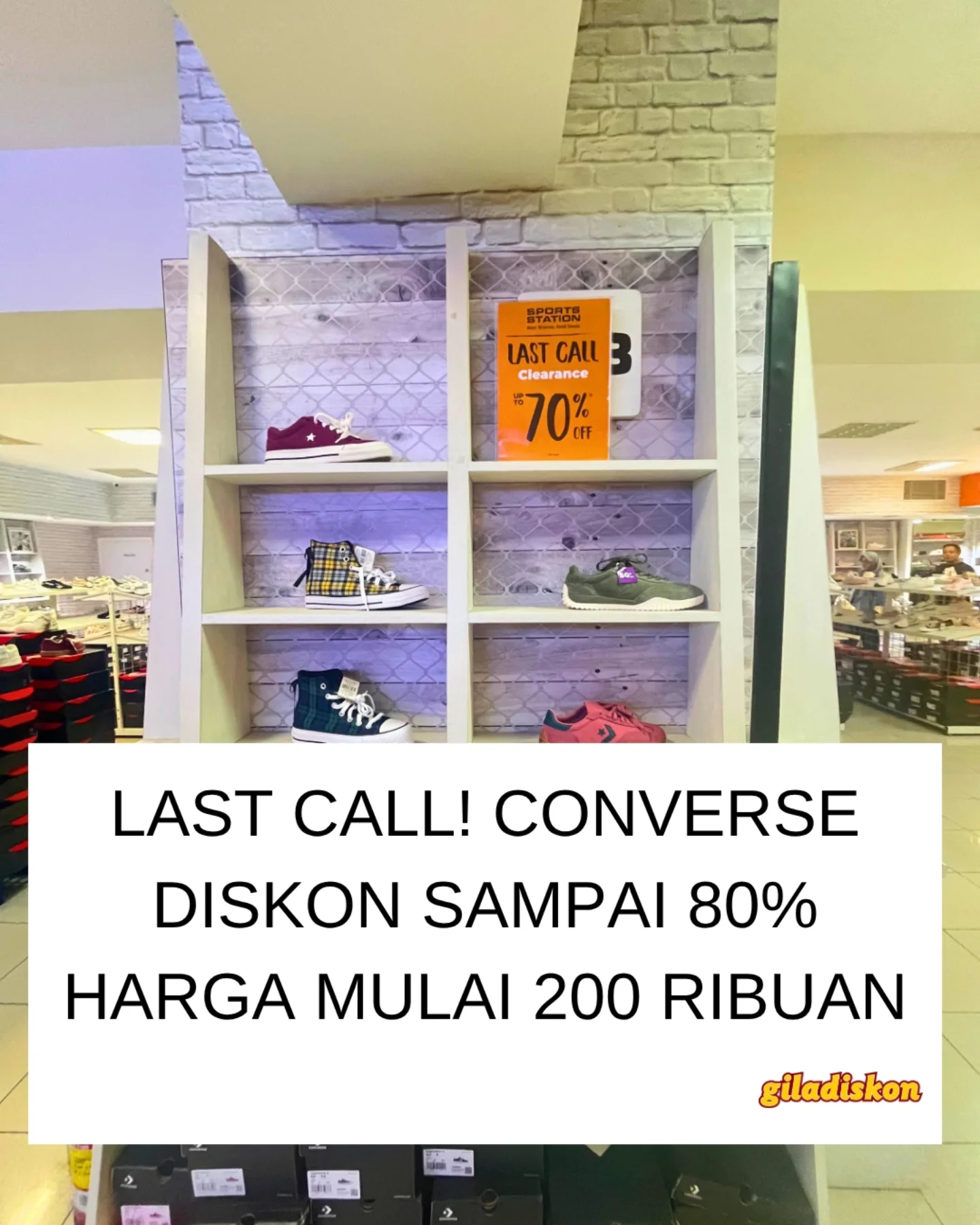 Sports Station Diskon Hingga 80% - Image 1