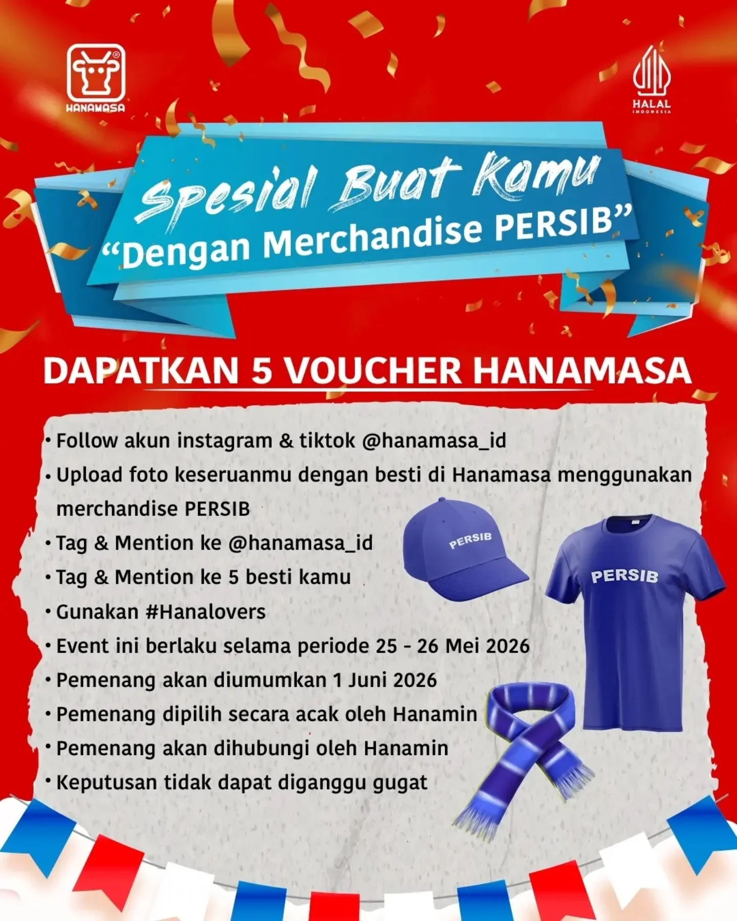 Spesial Fans Persib: Rp178k/orang di Hanamasa Dago - Image 3