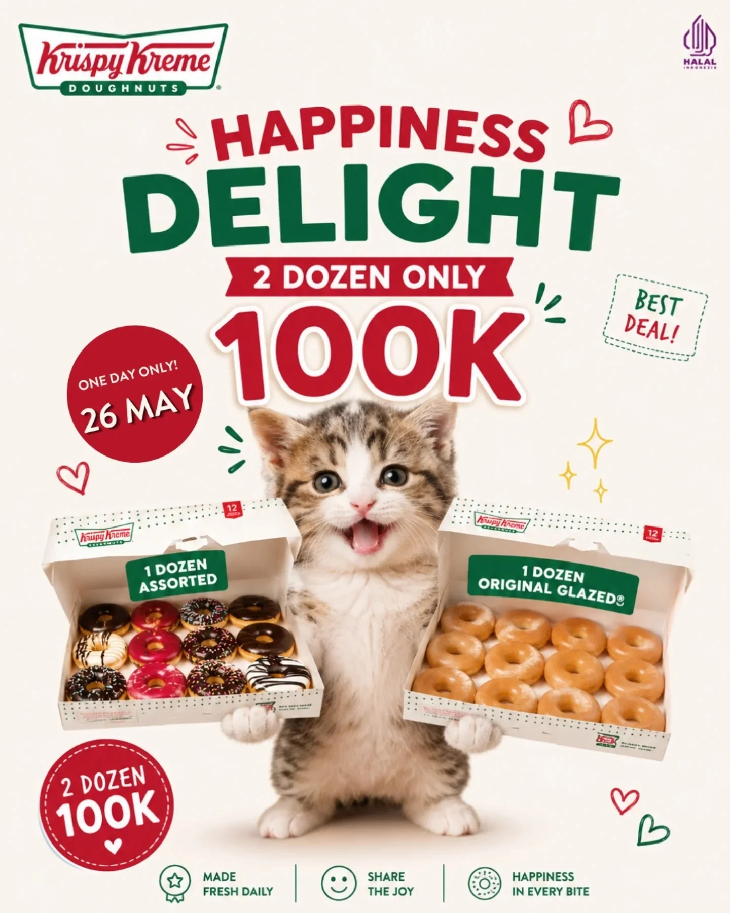 2 Lusin Donat Hanya 100K Hari Ini! - Image 2