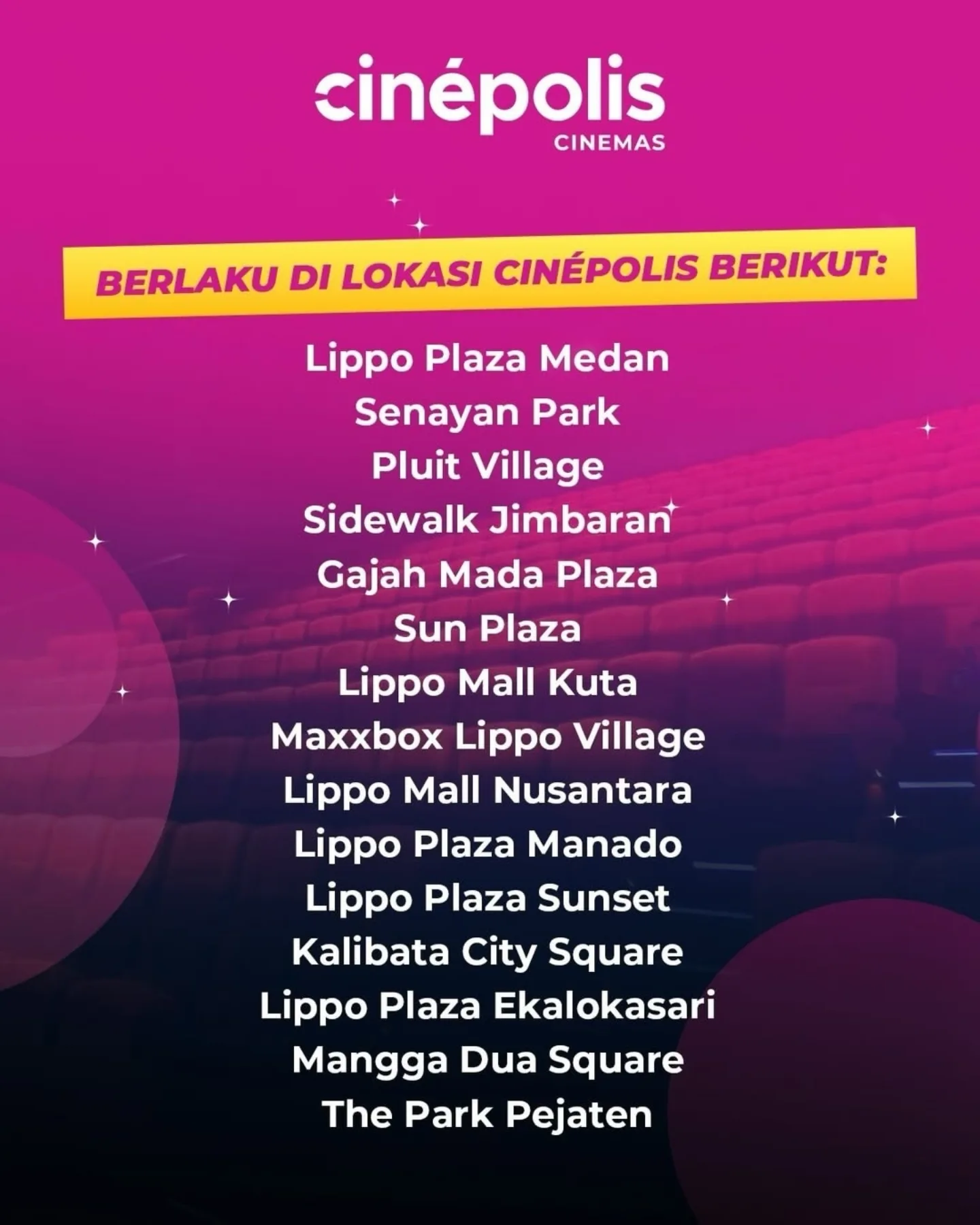 Promo Beli 1 Gratis 1 Tiket Film Lokal di Cinépolis - Image 3