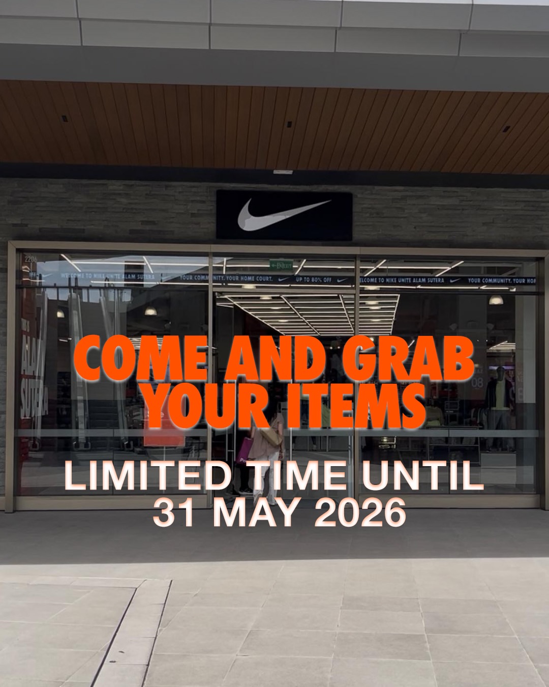 Diskon Nike 80% + Ekstra 20-40% OFF di Alam Sutera - Image 8