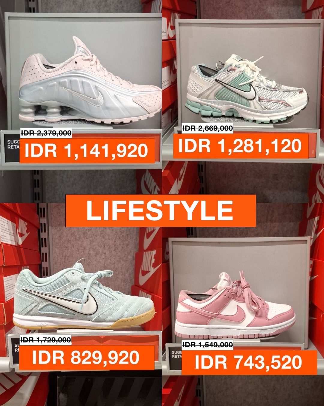 Diskon Nike 80% + Ekstra 20-40% OFF di Alam Sutera - Image 3