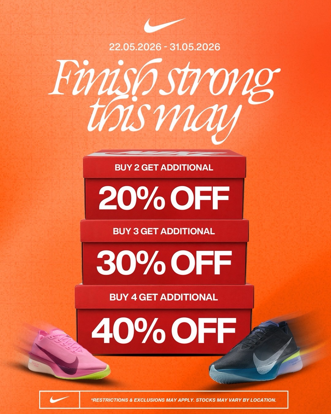 Diskon Nike 80% + Ekstra 20-40% OFF di Alam Sutera - Image 2