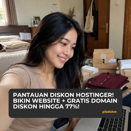 Promo Terbatas: Paket Website + Gratis Domain Ekstra 10% OFF - Image 1