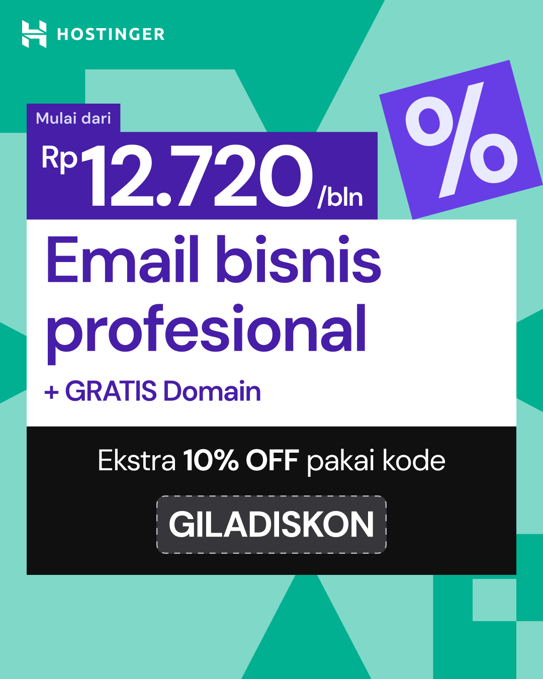 Tampil Profesional: Email Bisnis Hostinger Cuma Rp12 Ribuan - Image 2