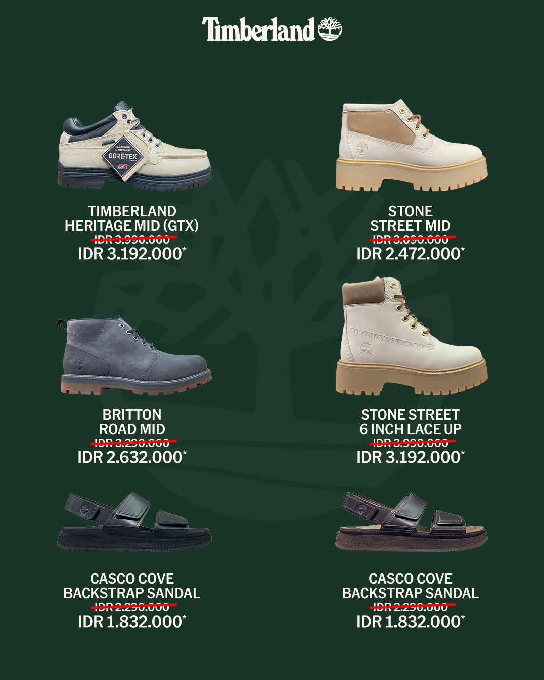 Timberland: Beli 2 Dapat Ekstra 20% Off - Image 3