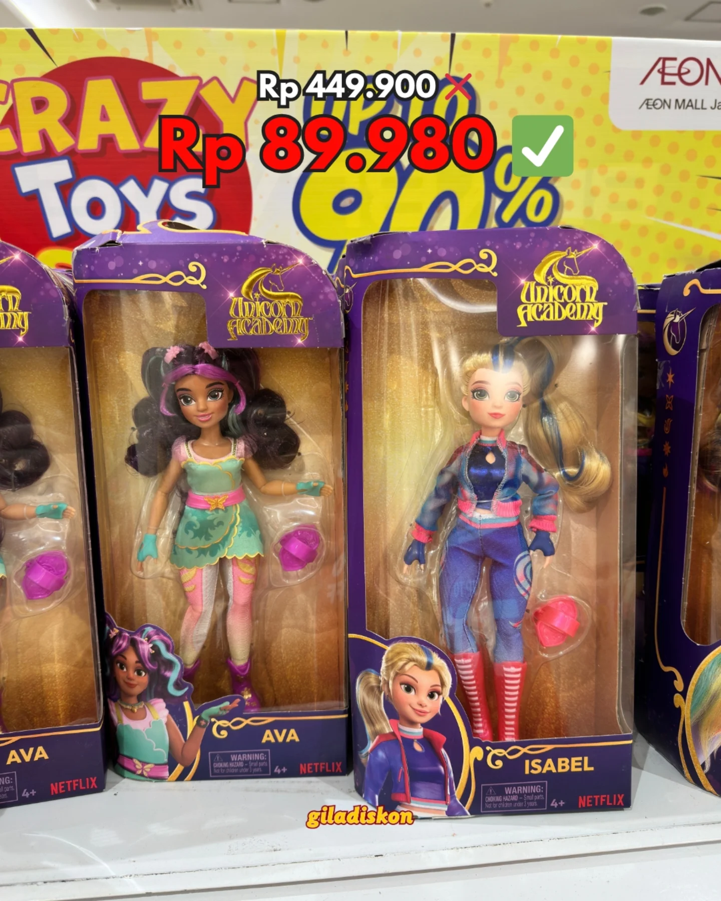 Crazy Toys Sale di Aeon Mall! Diskon hingga 90% - Image 11