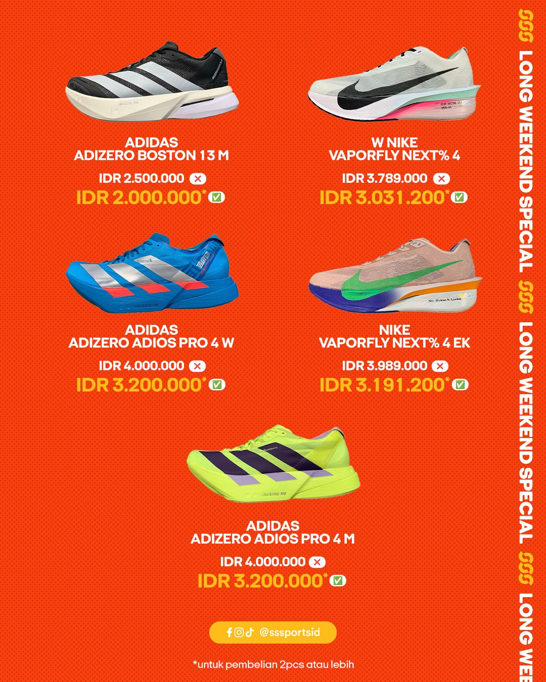 Diskon 20% Ekstra! Beli 2 Item di Sun & Sand Sports - Image 5