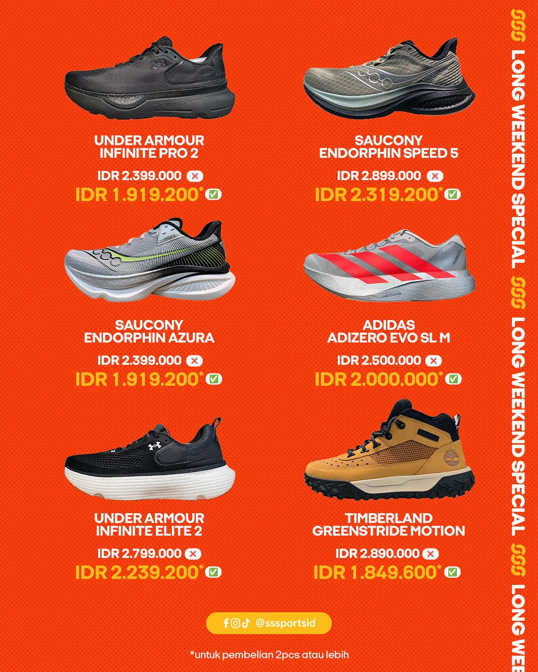 Diskon 20% Ekstra! Beli 2 Item di Sun & Sand Sports - Image 4
