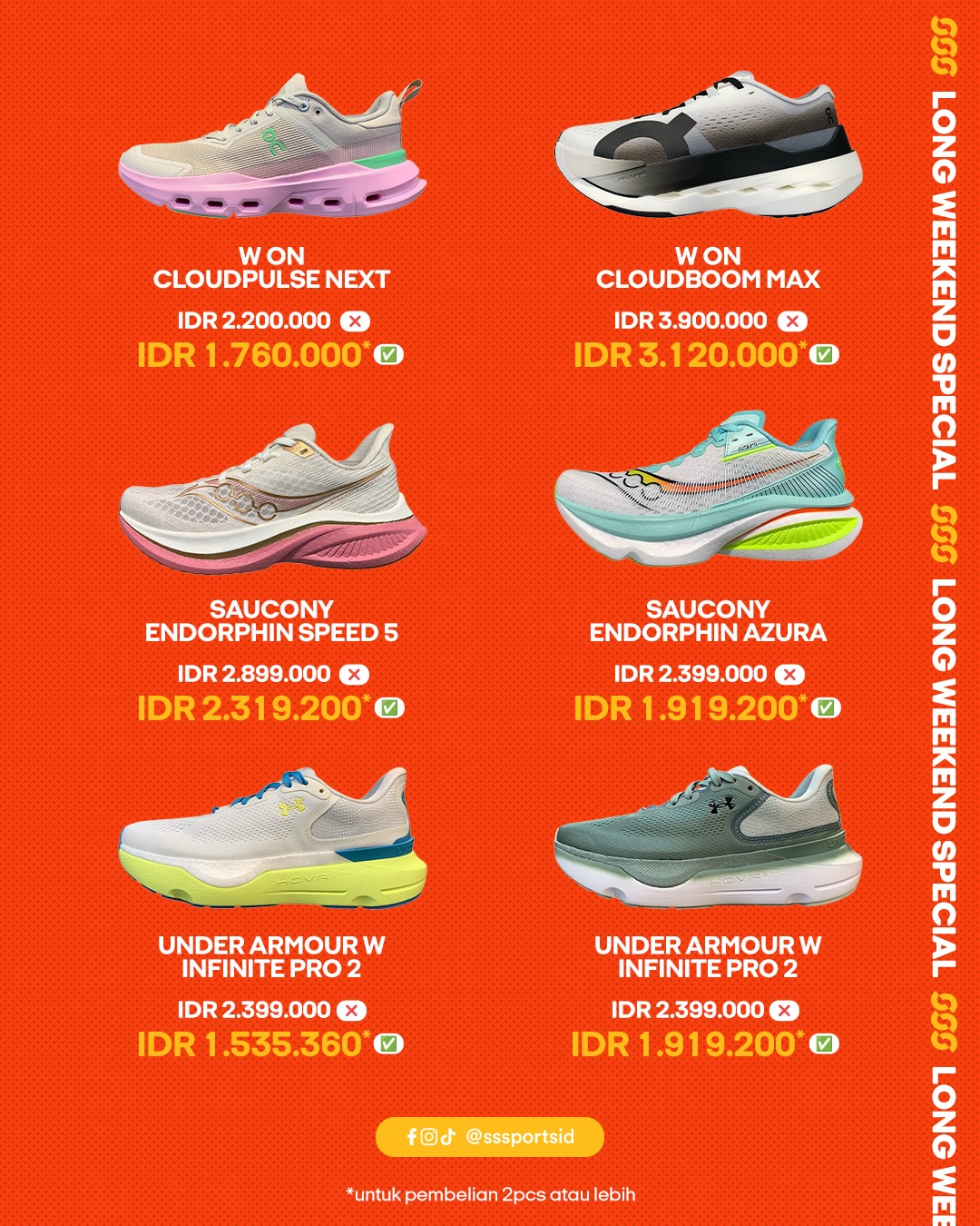 Diskon 20% Ekstra! Beli 2 Item di Sun & Sand Sports - Image 2