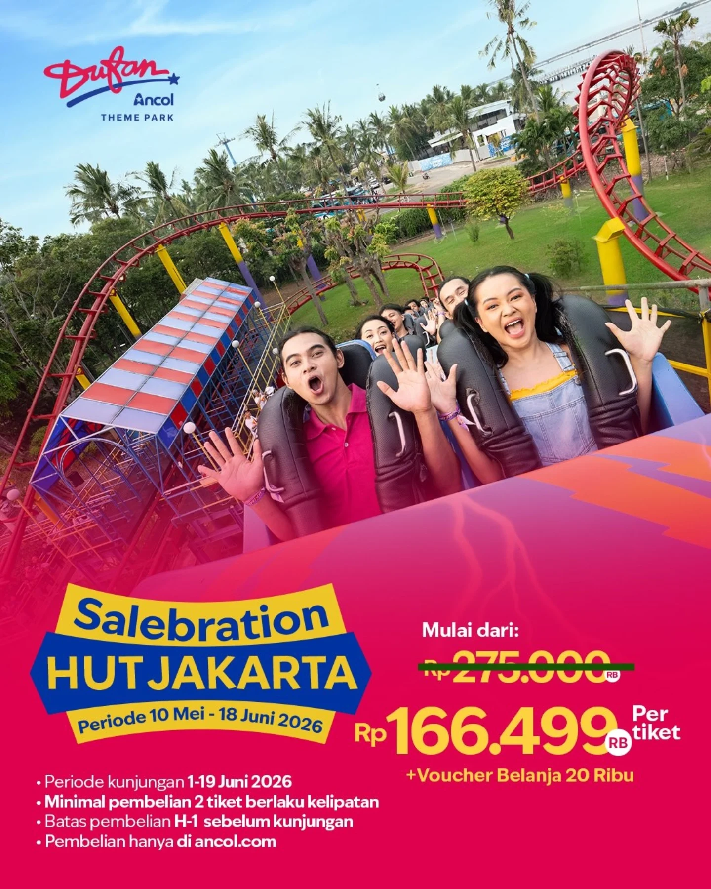Promo HUT Jakarta: Tiket Ancol Mulai Rp46.499 - Image 6