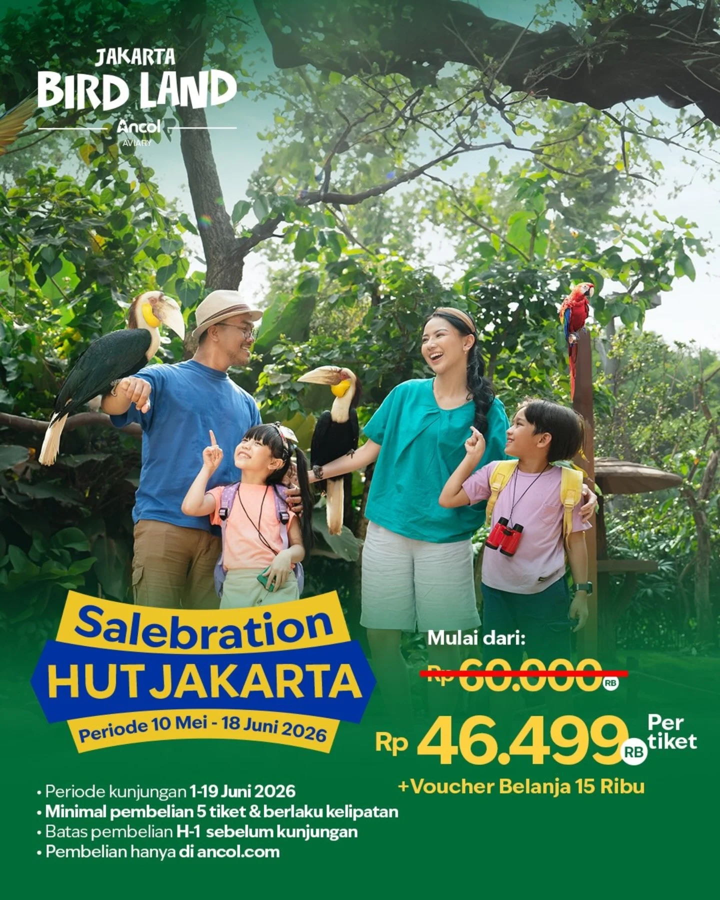 Promo HUT Jakarta: Tiket Ancol Mulai Rp46.499 - Image 2