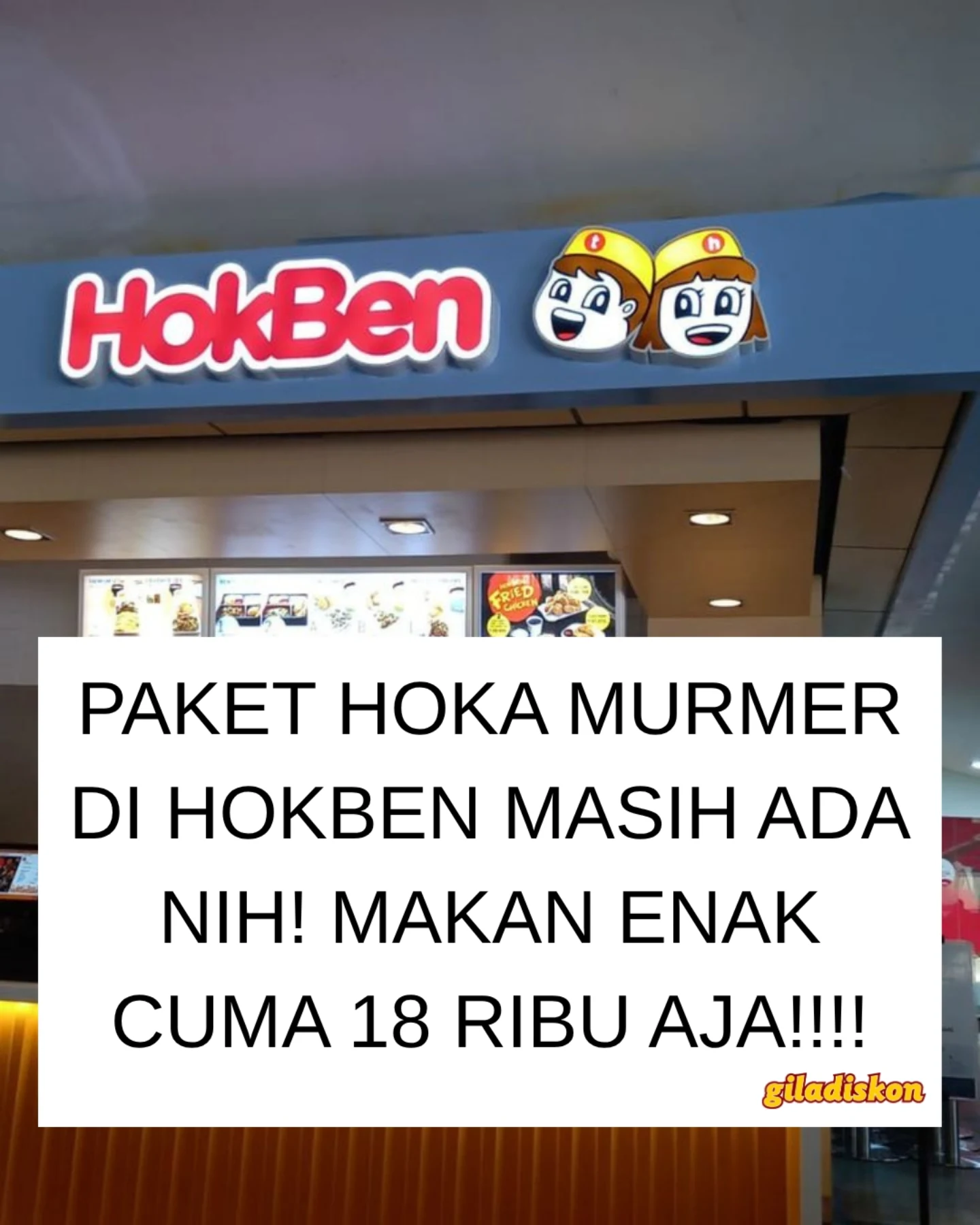 HOKA MurMeR: Nasi Gyu Soboro + Lauk Pilihan Rp18.182
