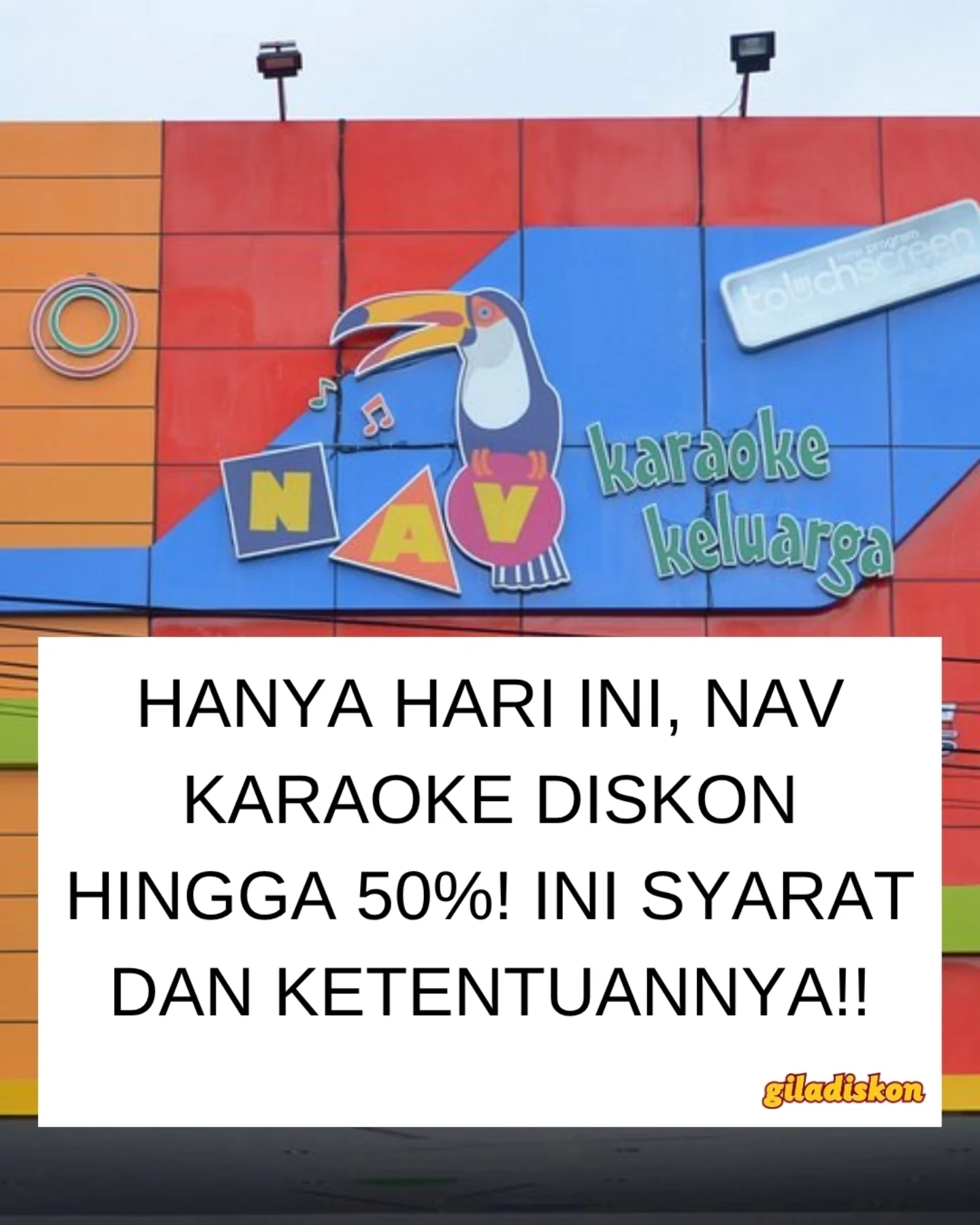 Anniv ke-26 NAV Karaoke: Diskon Room 20% & F&B 50%