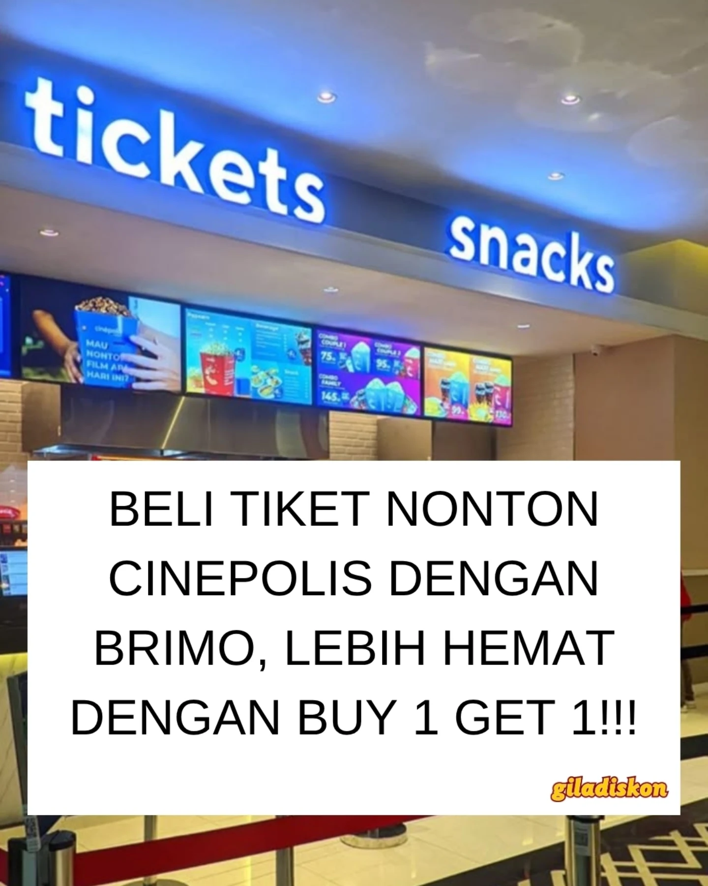 Tiket Rp25 Ribu Setiap Selasa di Cinépolis
