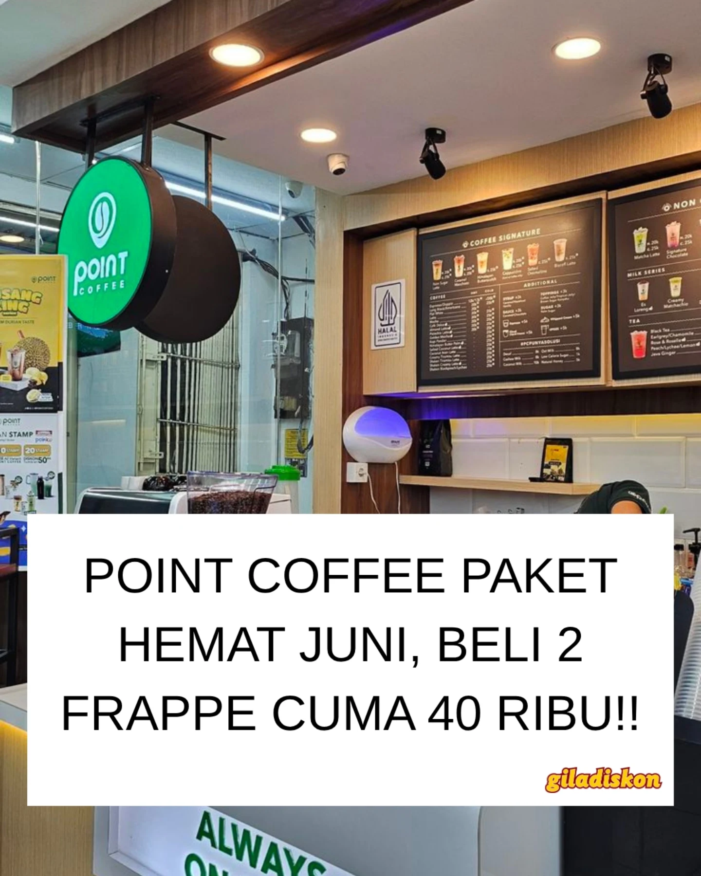 Ngopi Hemat di Point Coffee!