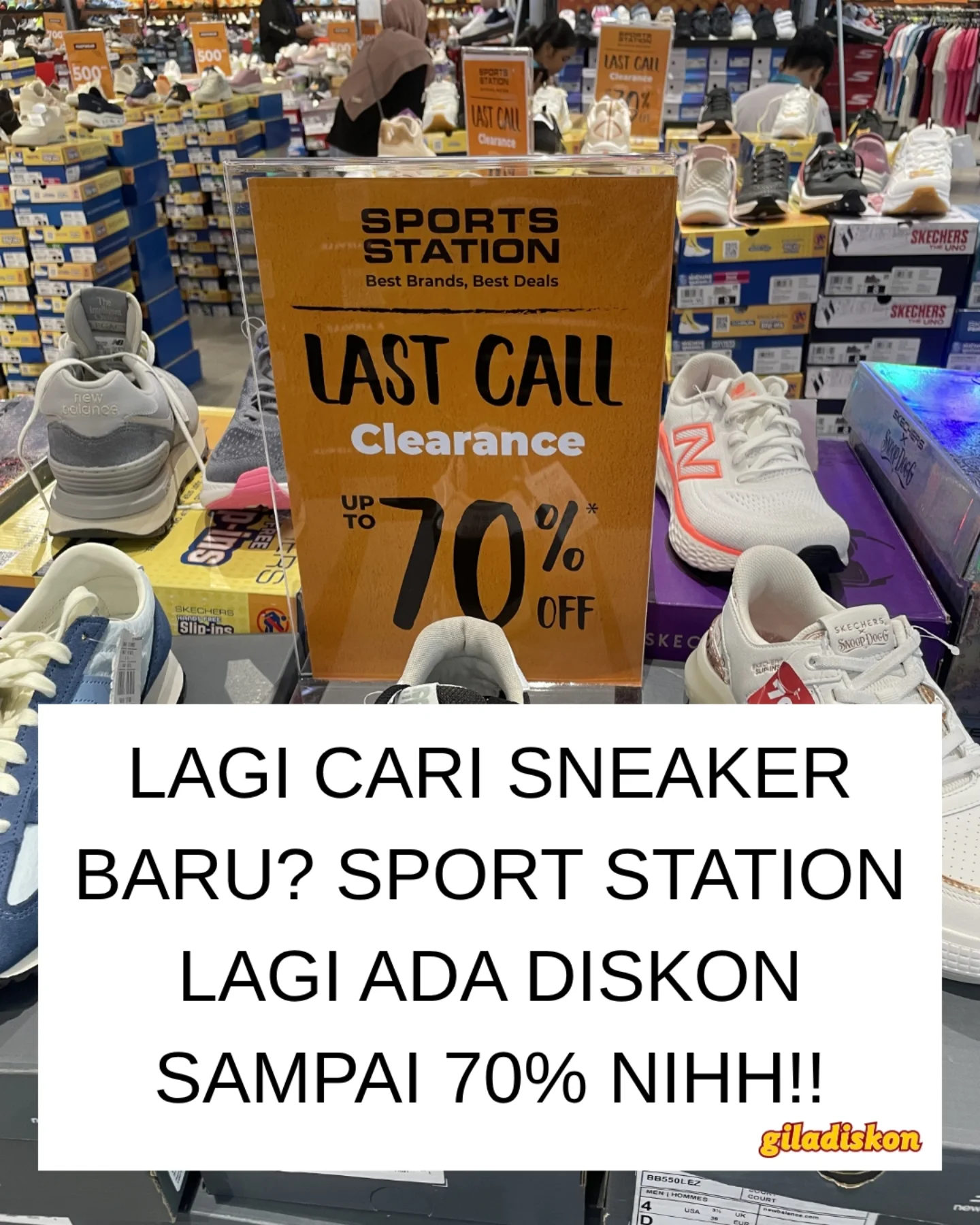 Diskon Sports Station Semua Store