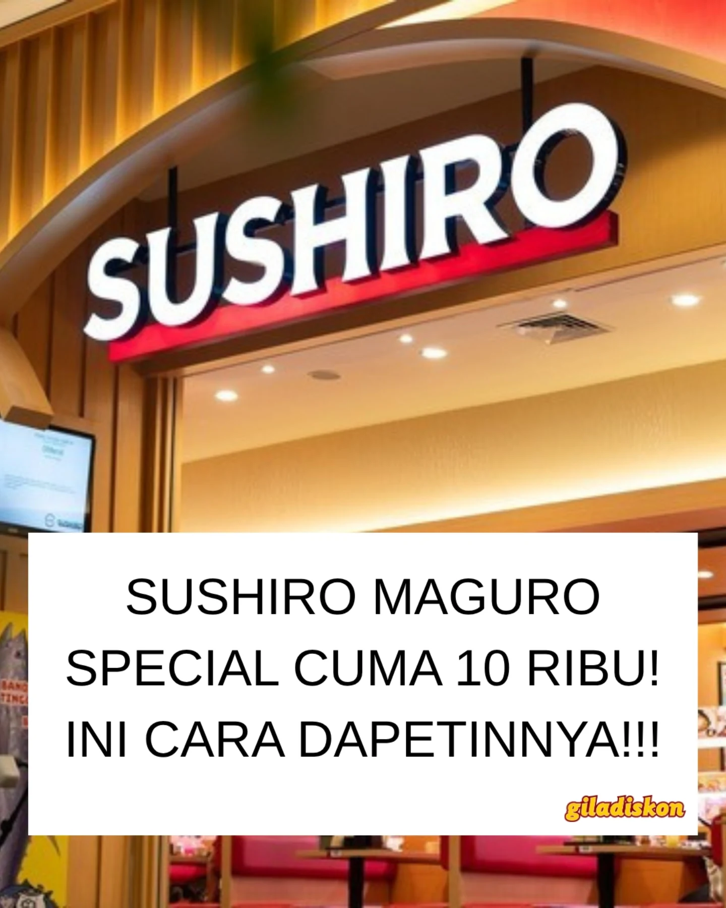 Maguro Special 10K - Tuna Segar & Aburi hanya 10 Ribu