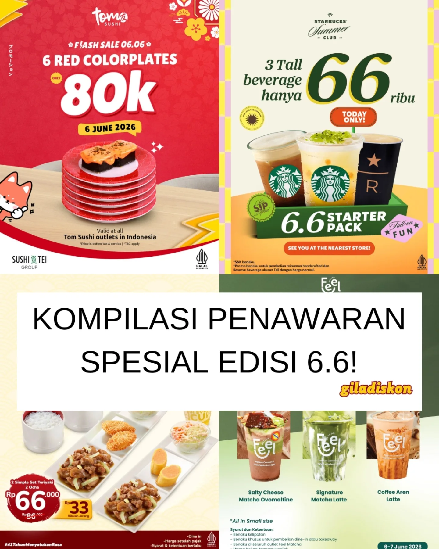 Promo 6.6 Spesial Weekend untuk Ngedate - Image 1