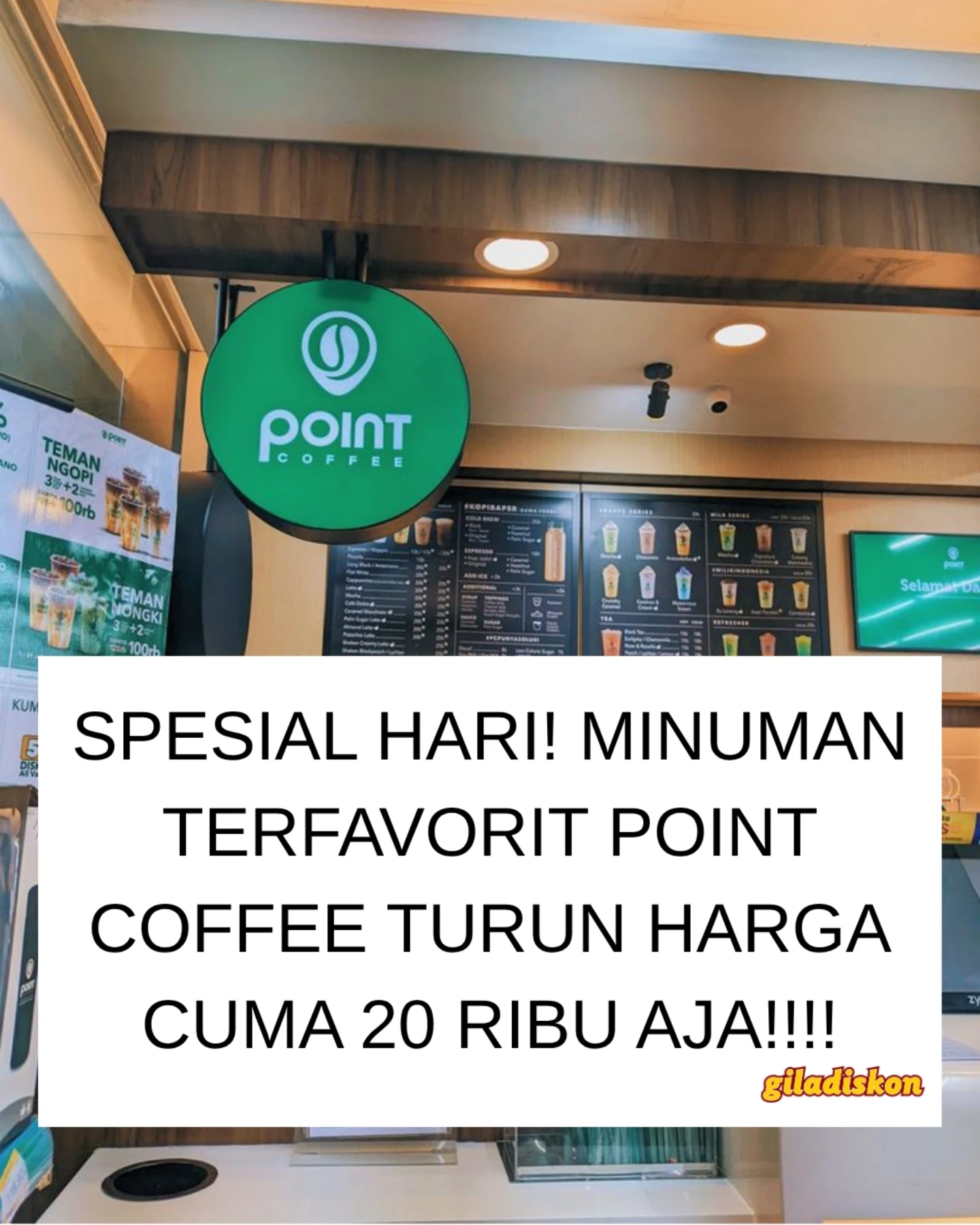 Point Coffee: Promo I Do Like Monday - Kopi mulai Rp20RB - Image 1