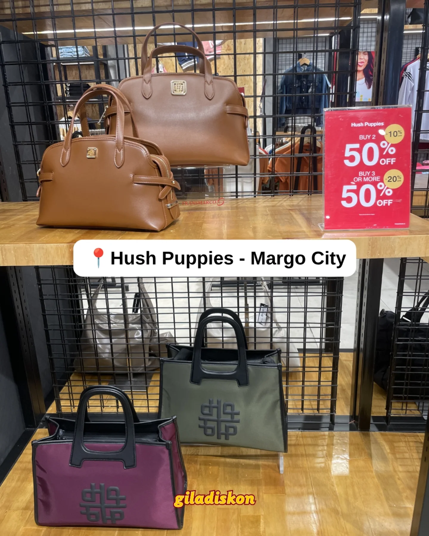 Hush Puppies Diskon Hingga 70% di Semua Store - Image 15