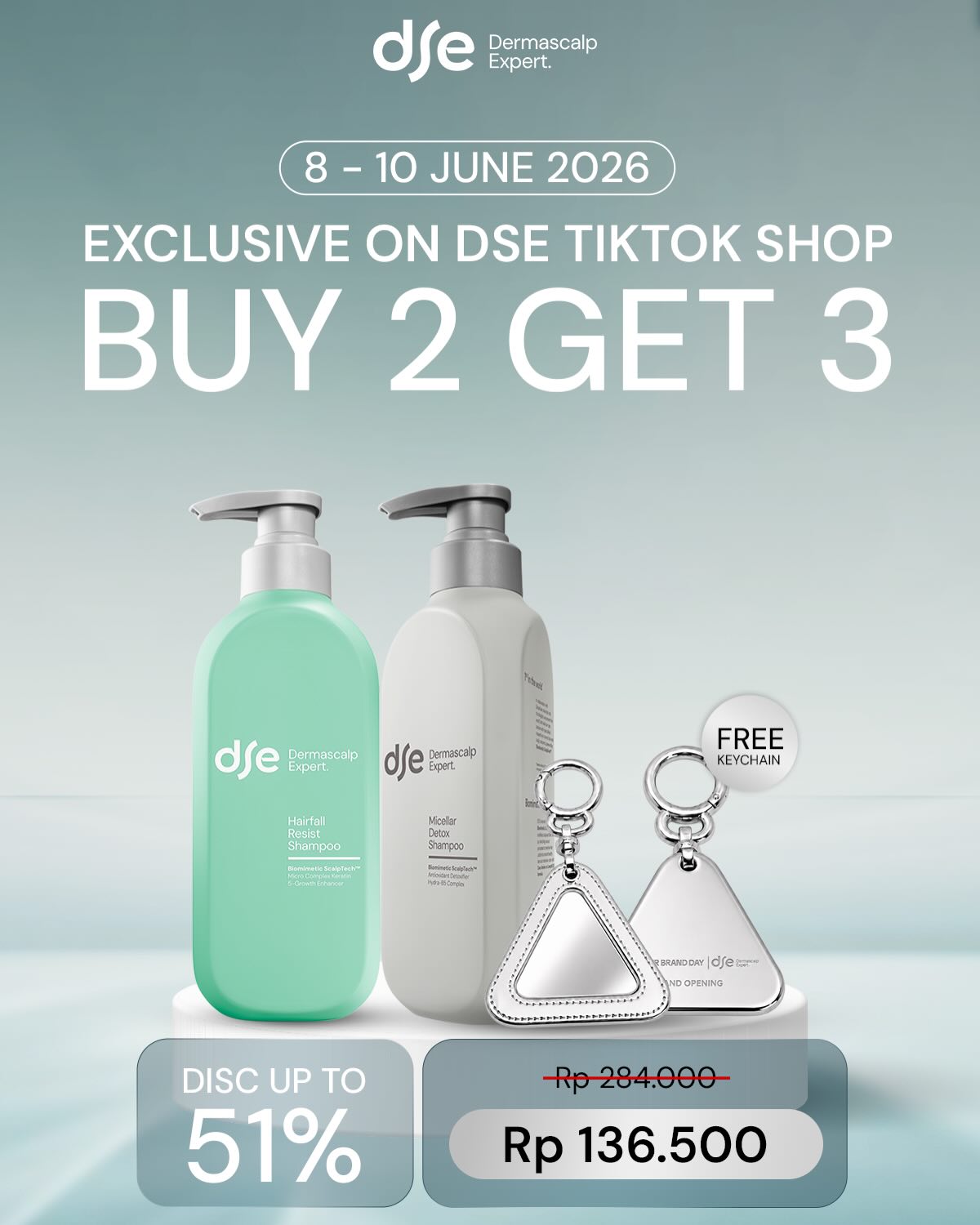 Cuma 3 Hari! Diskon hingga 40% & Gratis Dyson di Grand Opening Derma Scalp Expert - Image 6