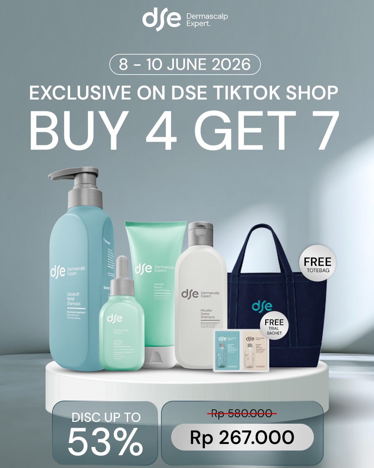 Cuma 3 Hari! Diskon hingga 40% & Gratis Dyson di Grand Opening Derma Scalp Expert - Image 2