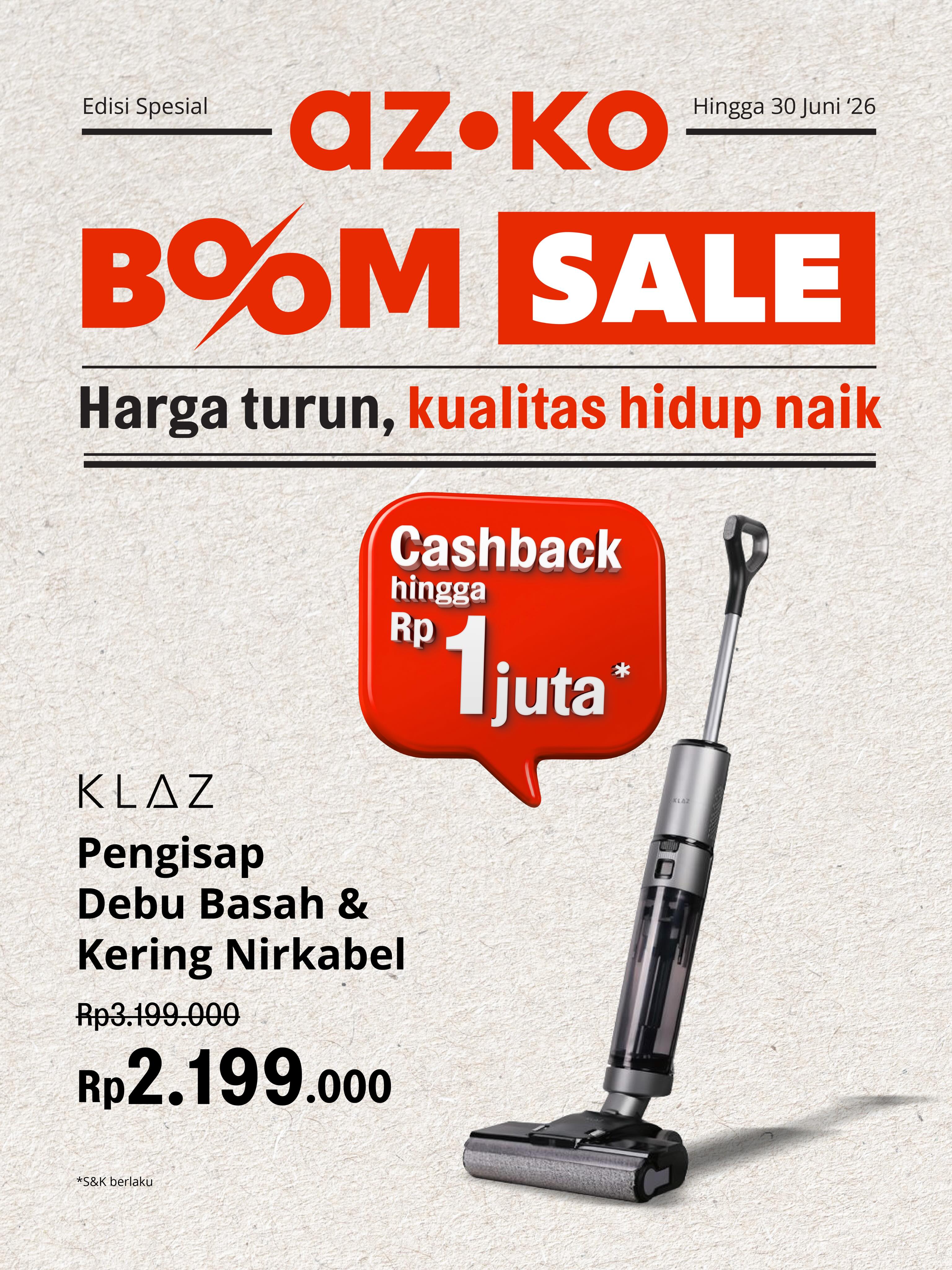 BOOMSALE AZKO: Hemat hingga 70% + Cashback Rp1 Juta - Image 9