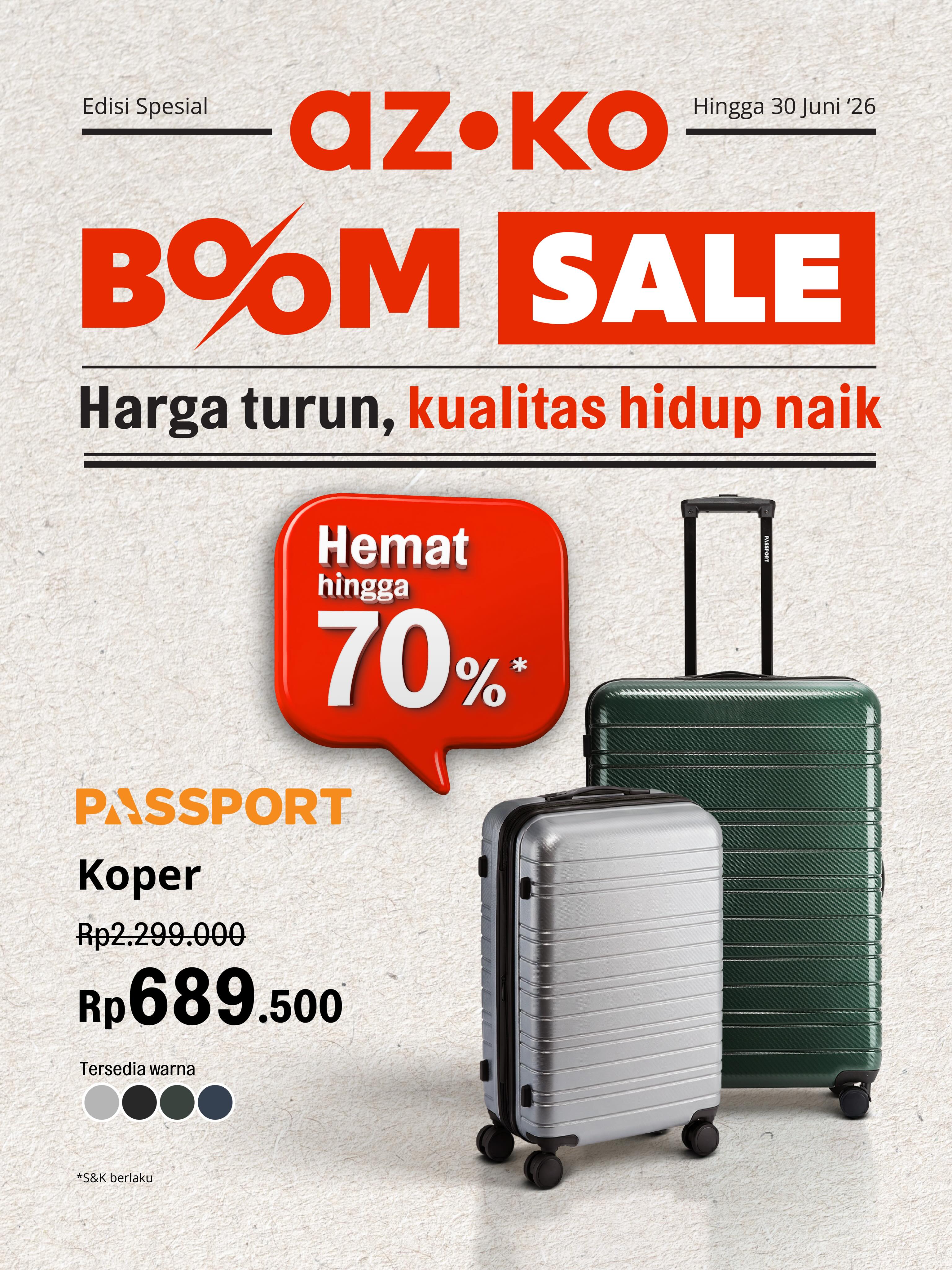 BOOMSALE AZKO: Hemat hingga 70% + Cashback Rp1 Juta - Image 7
